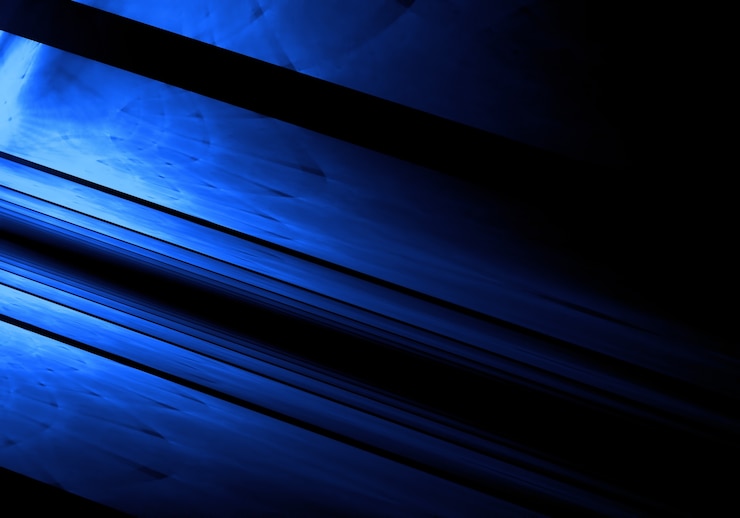 Foto gratuito linee blu carta da parati astratto