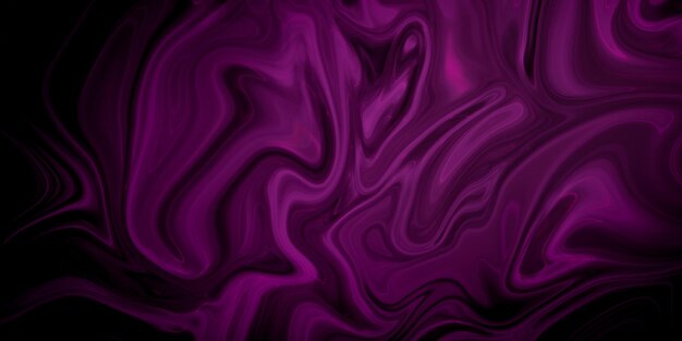 Liquido viola arte pittura astratta sfondo colorato con schizzi di colore e dipinge arte moderna