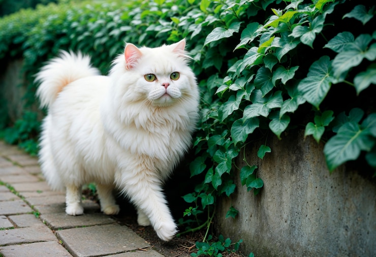 Foto gratuito lo stile di vita adorabile dei gatti