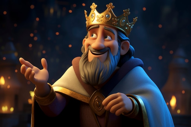 Los reyes magos epiphany illustrazione dei cartoni animati