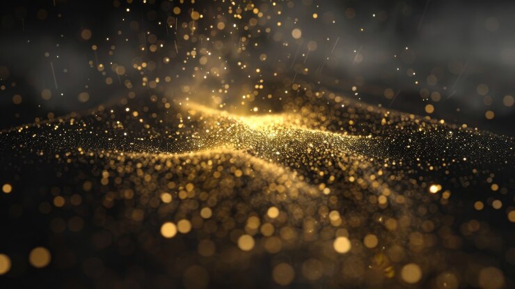 Foto gratuito luce luminosa su sfondo scuro