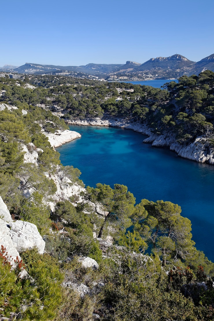 Foto gratuito lunga calanque