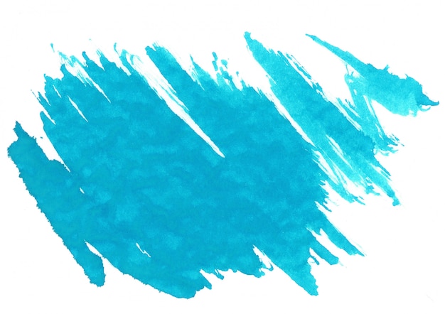 Macchia blu dell'acquerello