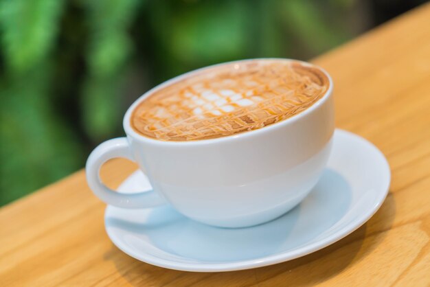 Macchiato caldo di caramello