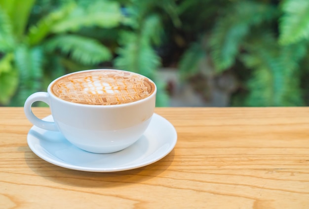 Macchiato caldo di caramello