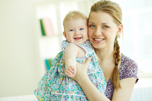 Madre con il suo bambino