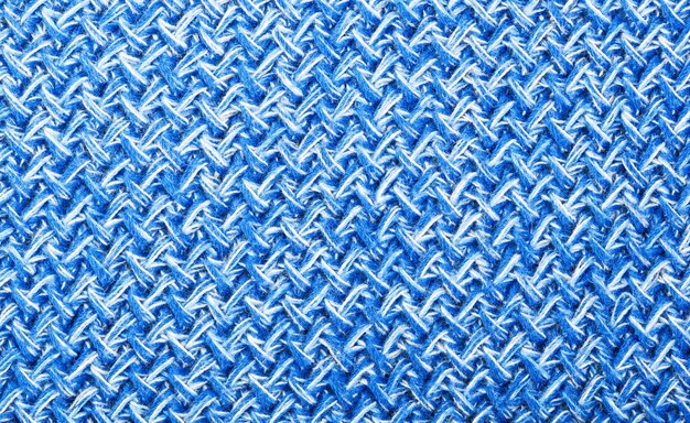 maglia di lana blu