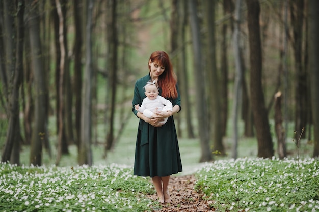 Mamma e figlia sono felici di stare insieme