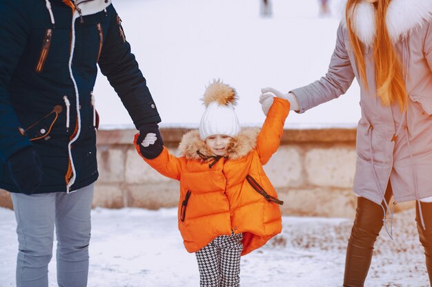 Mamma papà e figlia