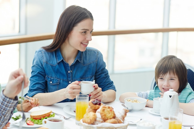 Mangiare in famiglia