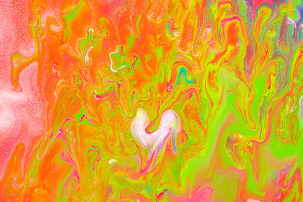 Marmo colorato ricciolo sfondo fatto a mano astratto che scorre texture sperimentale arte experimental