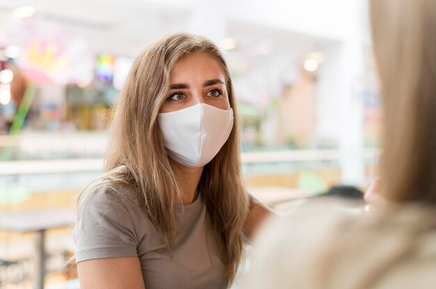 Maschera da portare della donna del ritratto