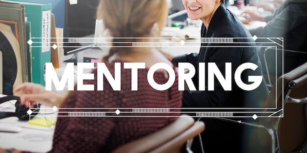 Mentoring Coaching Tutor Guidare Aiutare Concept