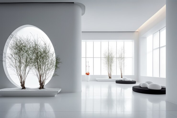 Foto gratuito minimalista e fantastico design d'interni