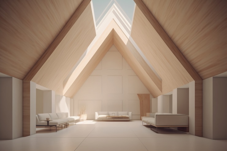 Foto gratuito minimalista e fantastico design d'interni