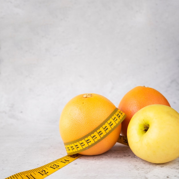 Moderna composizione del cibo sano