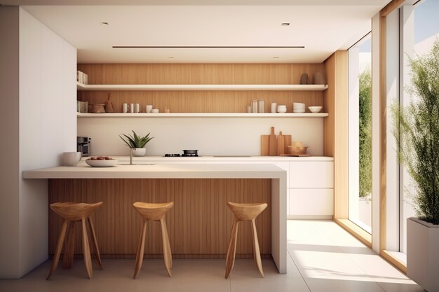 Moderno design degli interni delle cucine