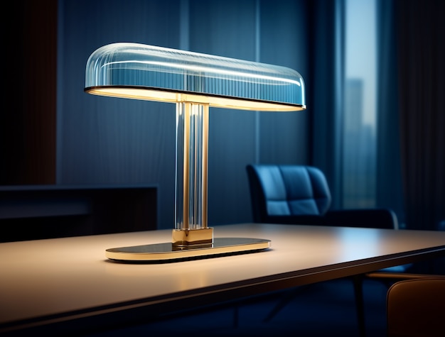 Moderno design fotorealistico della lampada