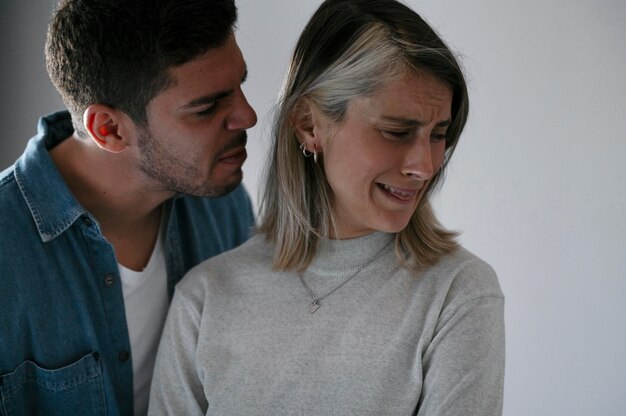 Moglie e marito litigano