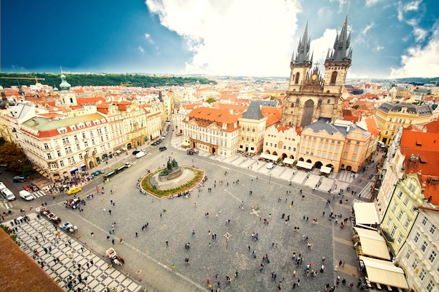 Monumenti di Praga.