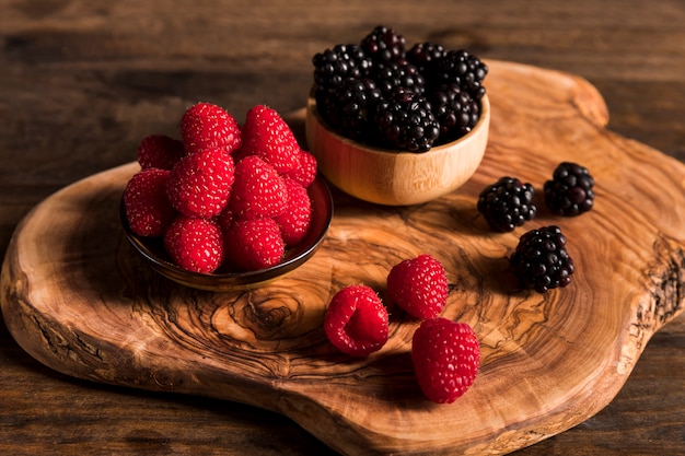 Moody fruit still life