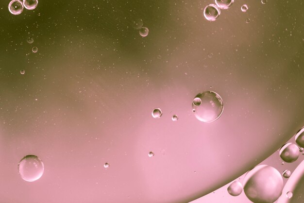 Morbido sfondo astratto rosa con bolle