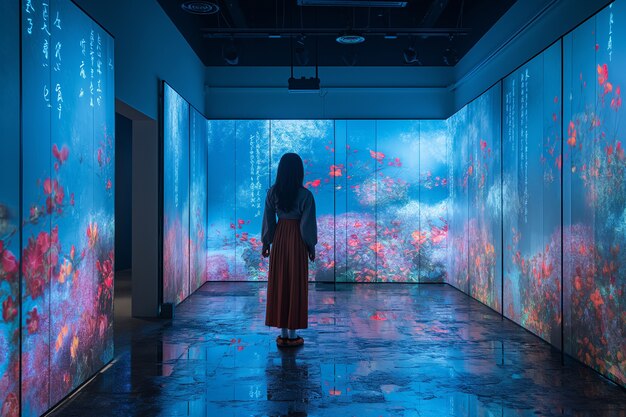 Mostra immersiva di arte digitale