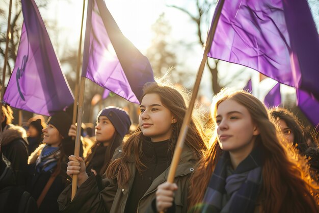 Movimento di sciopero femminile di 8 milioni