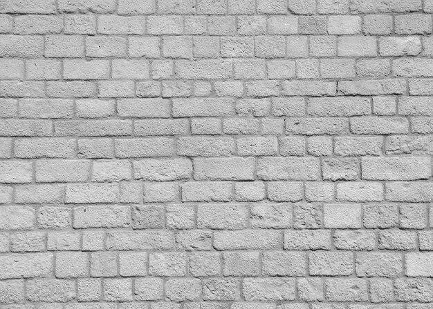 muro bianco di mattoni