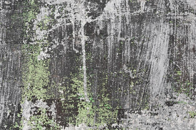 Muro di ardesia spazio copia macchiato grigio e verde