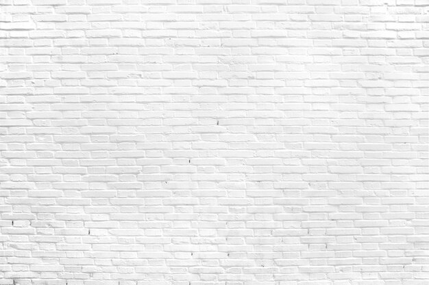 Muro di mattoni bianchi