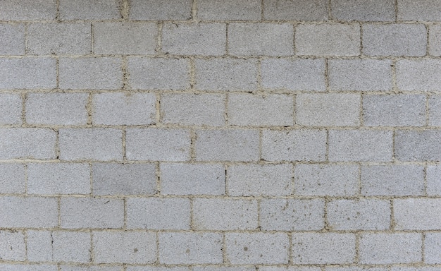Muro fatto di mattoni grigi