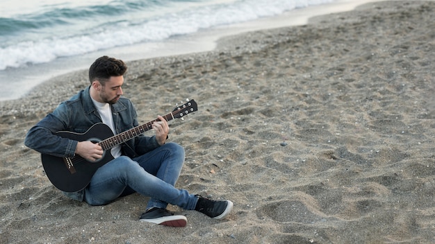 Musica per chitarra all&#39;aperto