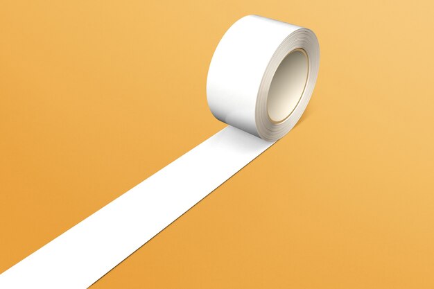 Nastro adesivo bianco bianco per imballaggi e pacchi