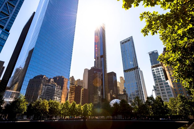 National September Memorial and Museum nel centro di New York negli Stati Uniti