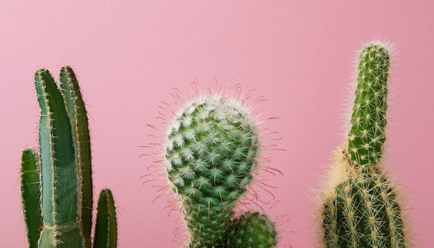 Natura morta con pianta di cactus