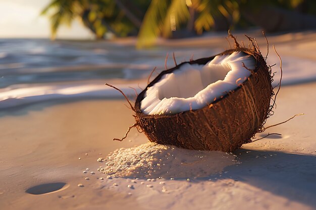 Natura morta di cocco