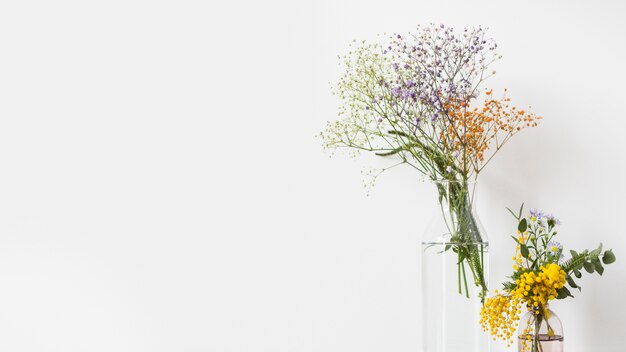 Natura morta di fiori con copyspace