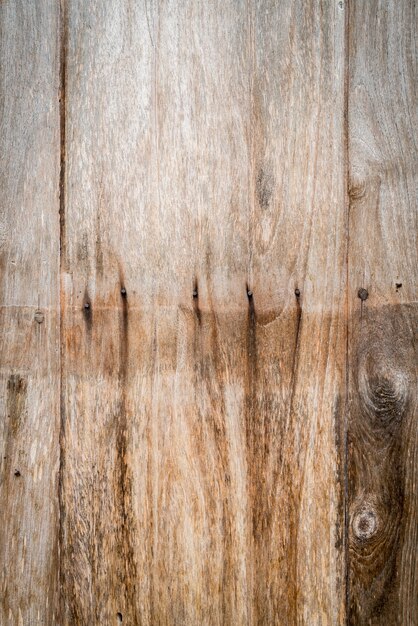 nodo Albero su una tavola di legno verticale