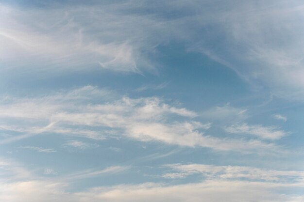 Nuvole bianche viste dall'aereo