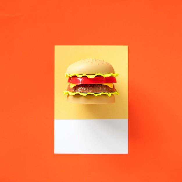 Oggetto del giocattolo fast food hamburger