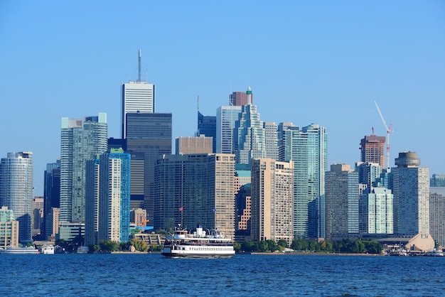 Orizzonte di Toronto nel giorno