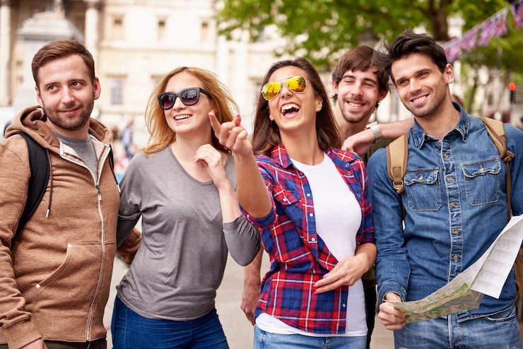 Foto gratuito ottimo tempo solo con i miei amici