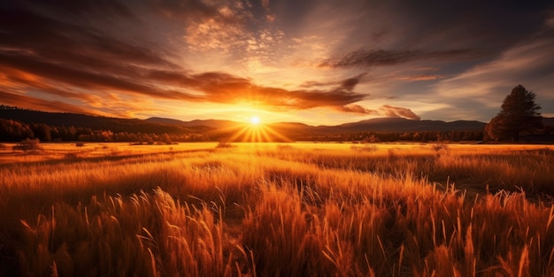 Paesaggio del campo durante il giorno