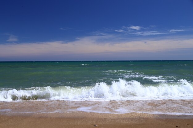 paesaggio della spiaggia