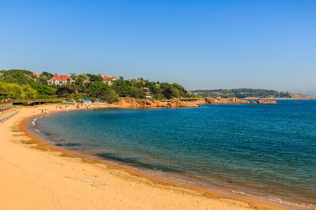 Paesaggio distretto vacanza scogliera riflessione urbano