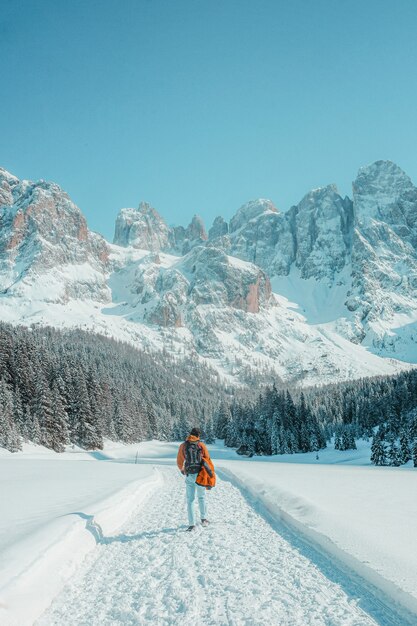 paesaggio innevato