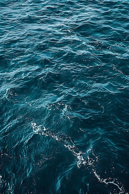 Paesaggio marino naturale con vista idilliaca sull'acqua