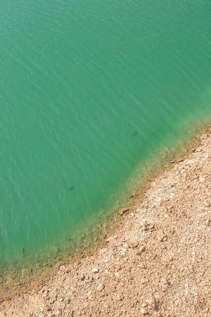 Paesaggio naturale con mare