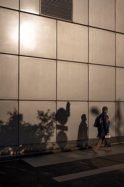 Paesaggio urbano della città di tokyo durante il giorno